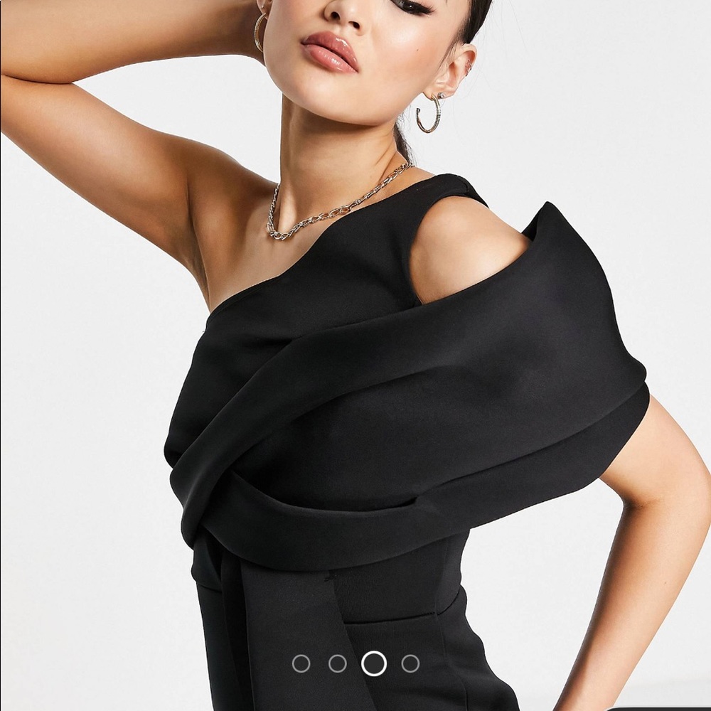 ASOS midi stretch dress